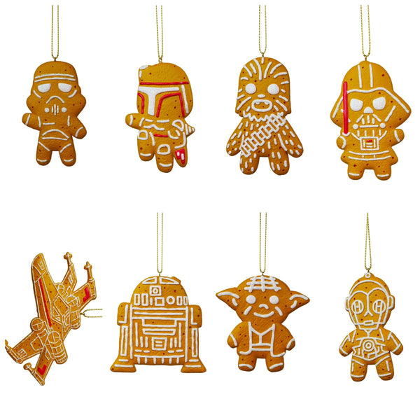 Star Wars Claydough Christmas Tree Decorations Ornaments Baubles