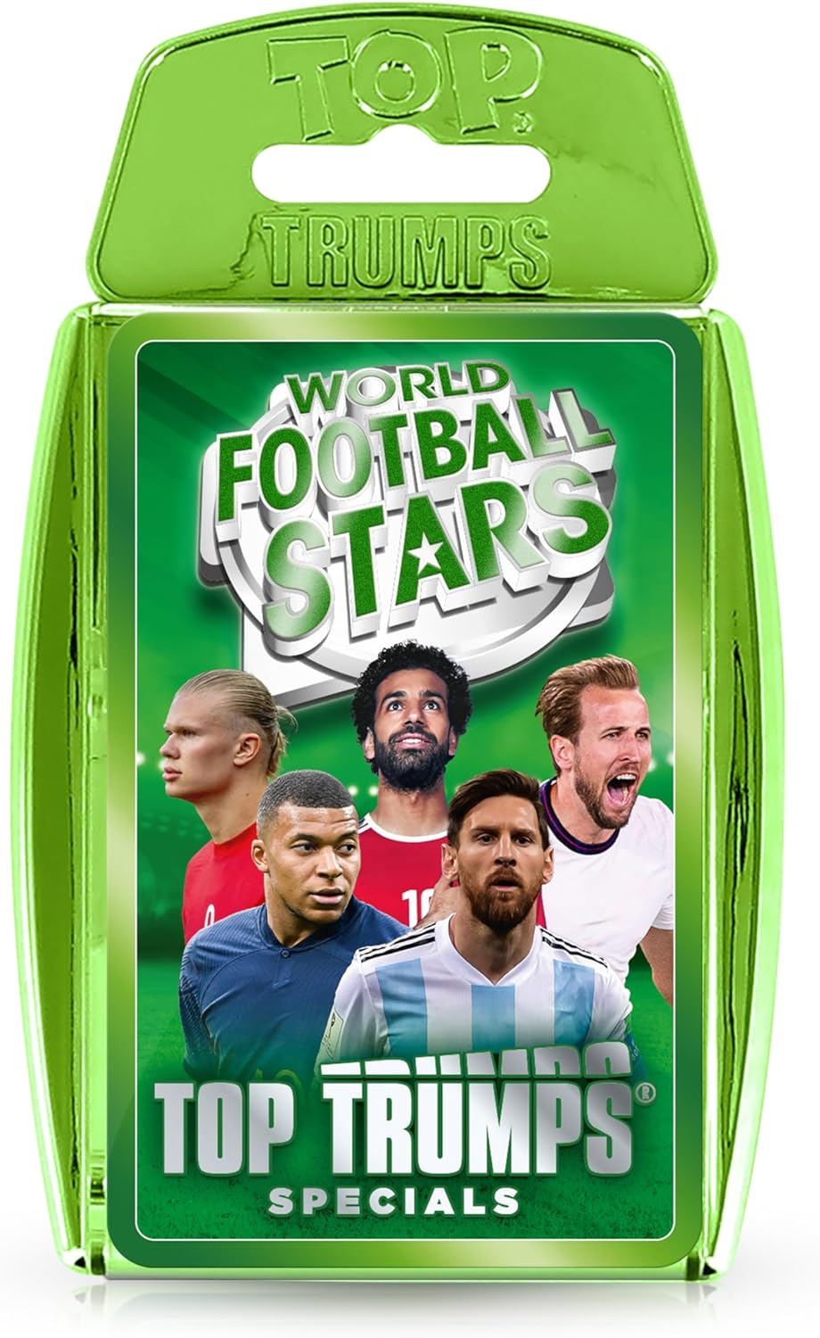 Top Trumps World Football Stars Specials Card Game Green 2024