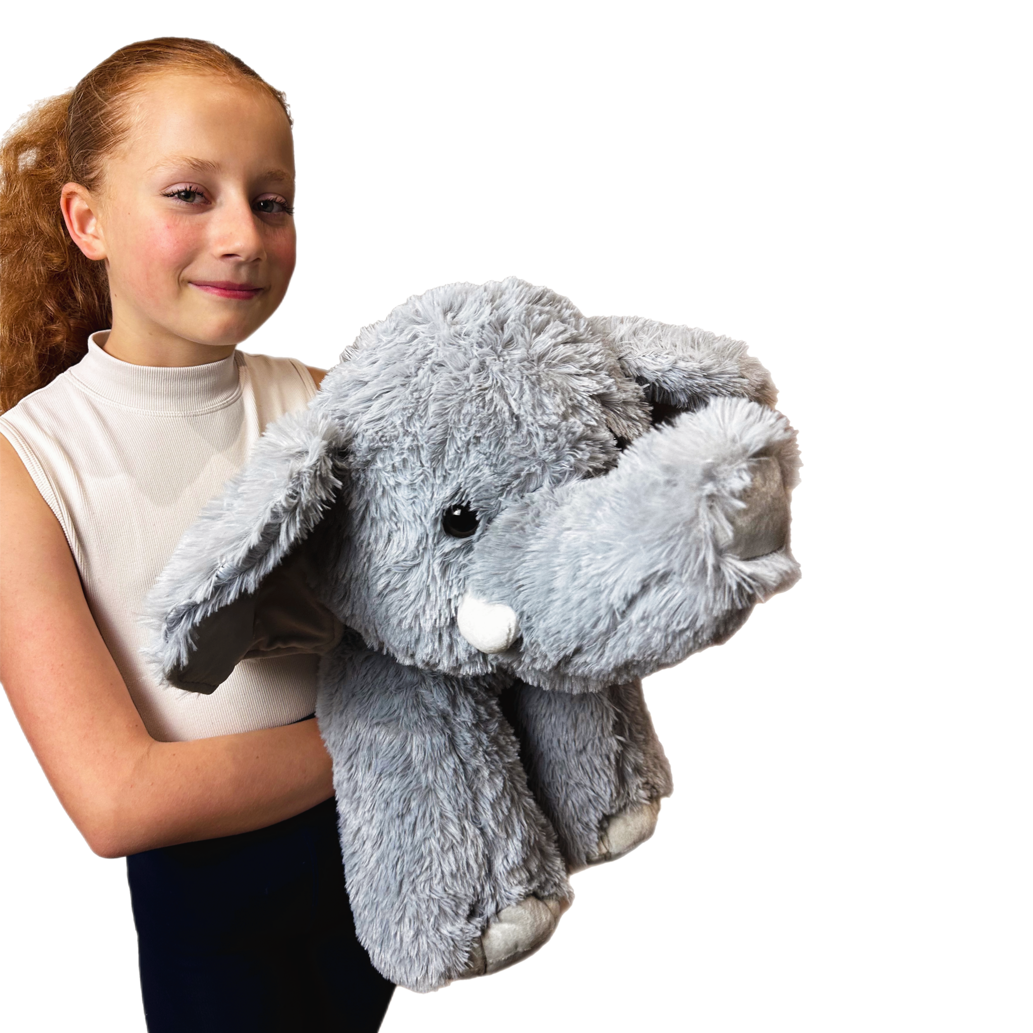 Extra Large Cuddly Baby Elephant Plush - 0