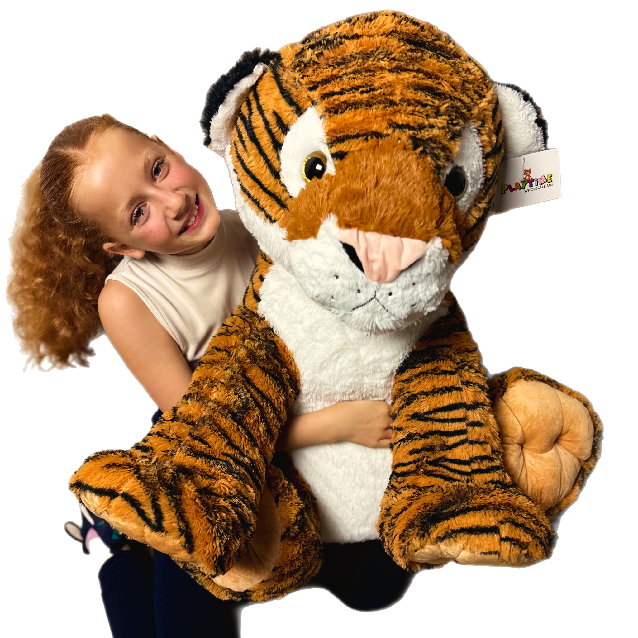 Extra Large Cuddly Tiger Plush