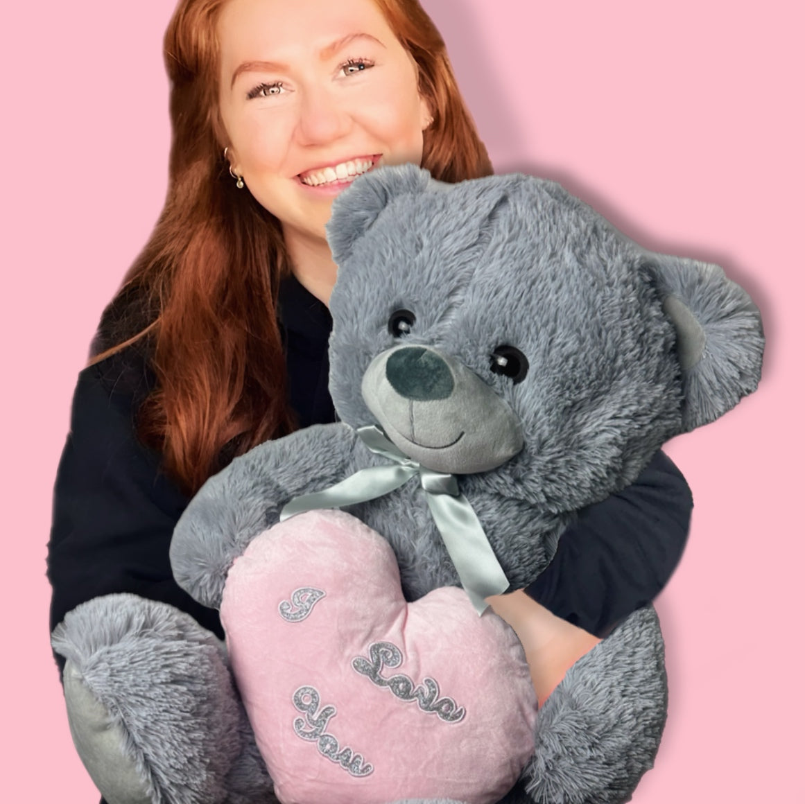 Valentines Day Extra Large Teddy Bear I Love You Cuddly Toy