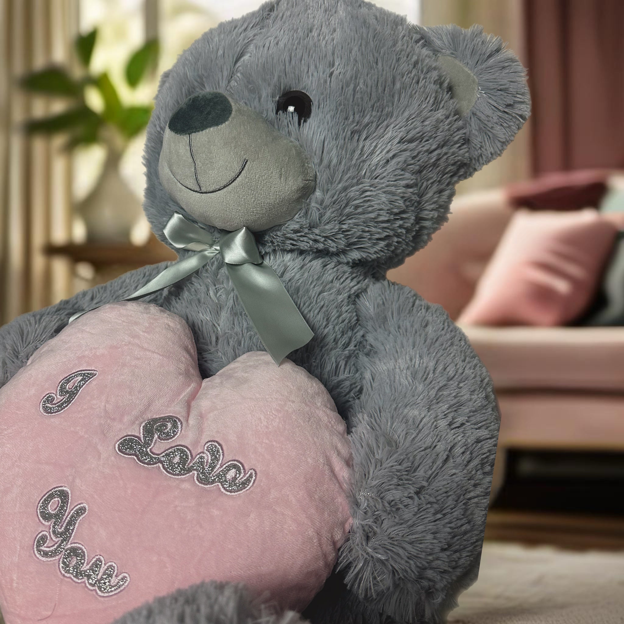 Valentines Day Extra Large Teddy Bear I Love You Cuddly Toy