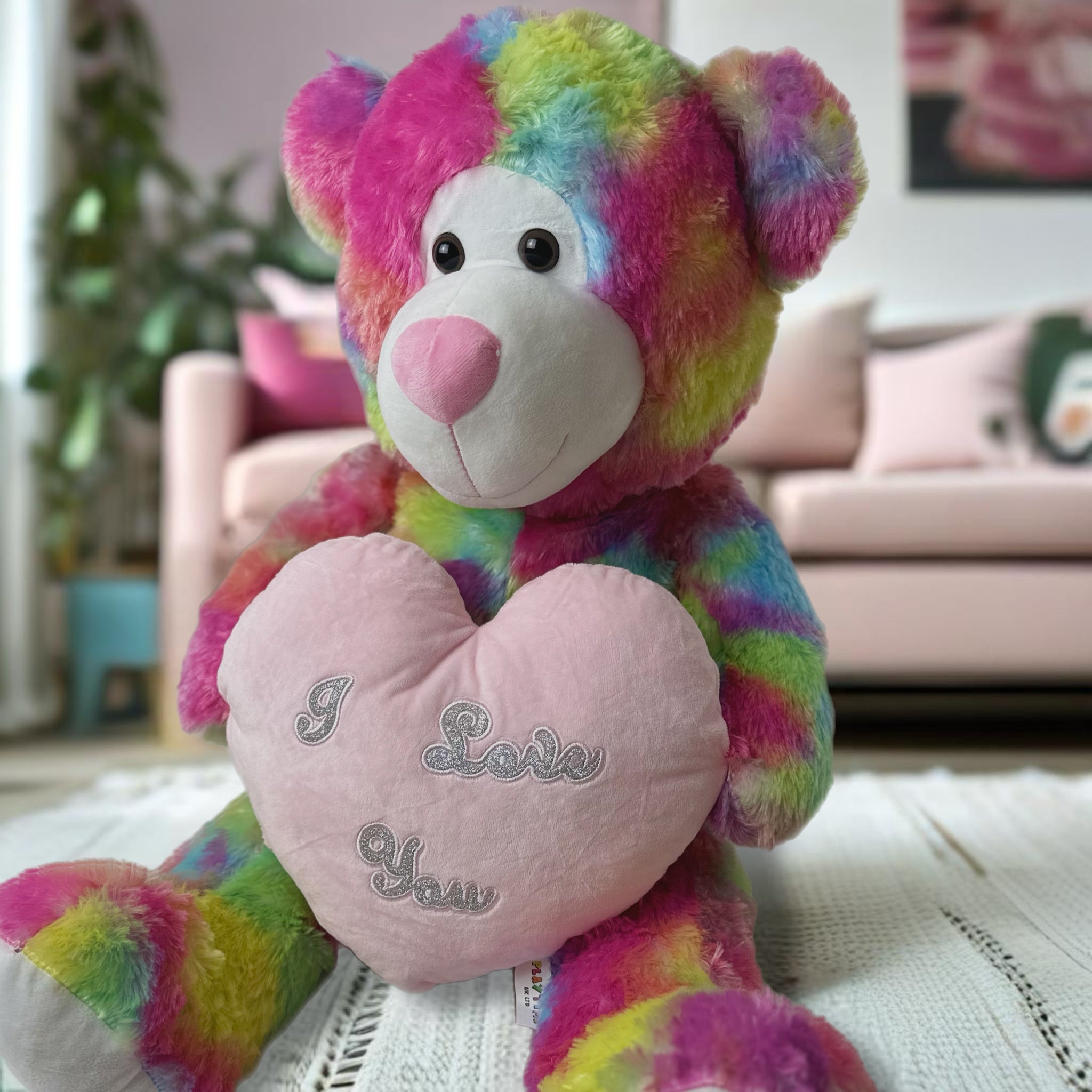 Valentines Day Extra Large Teddy Bear I Love You Cuddly Toy