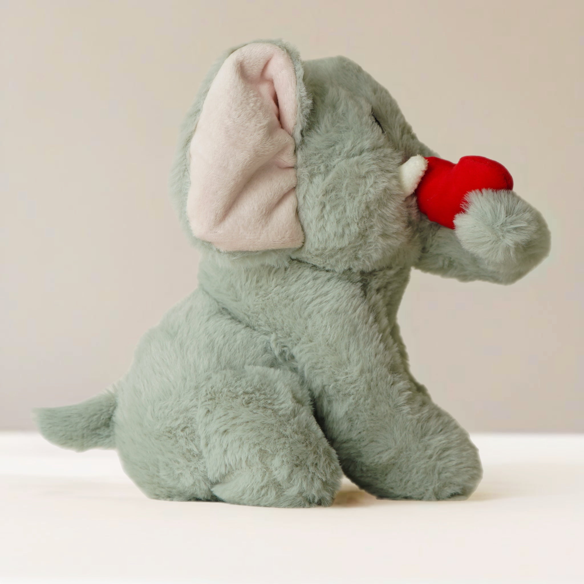 Deluxe Paws Cute Elephant with Heart Valentines Cuddly Toy 30cm Super Soft Plush Toy