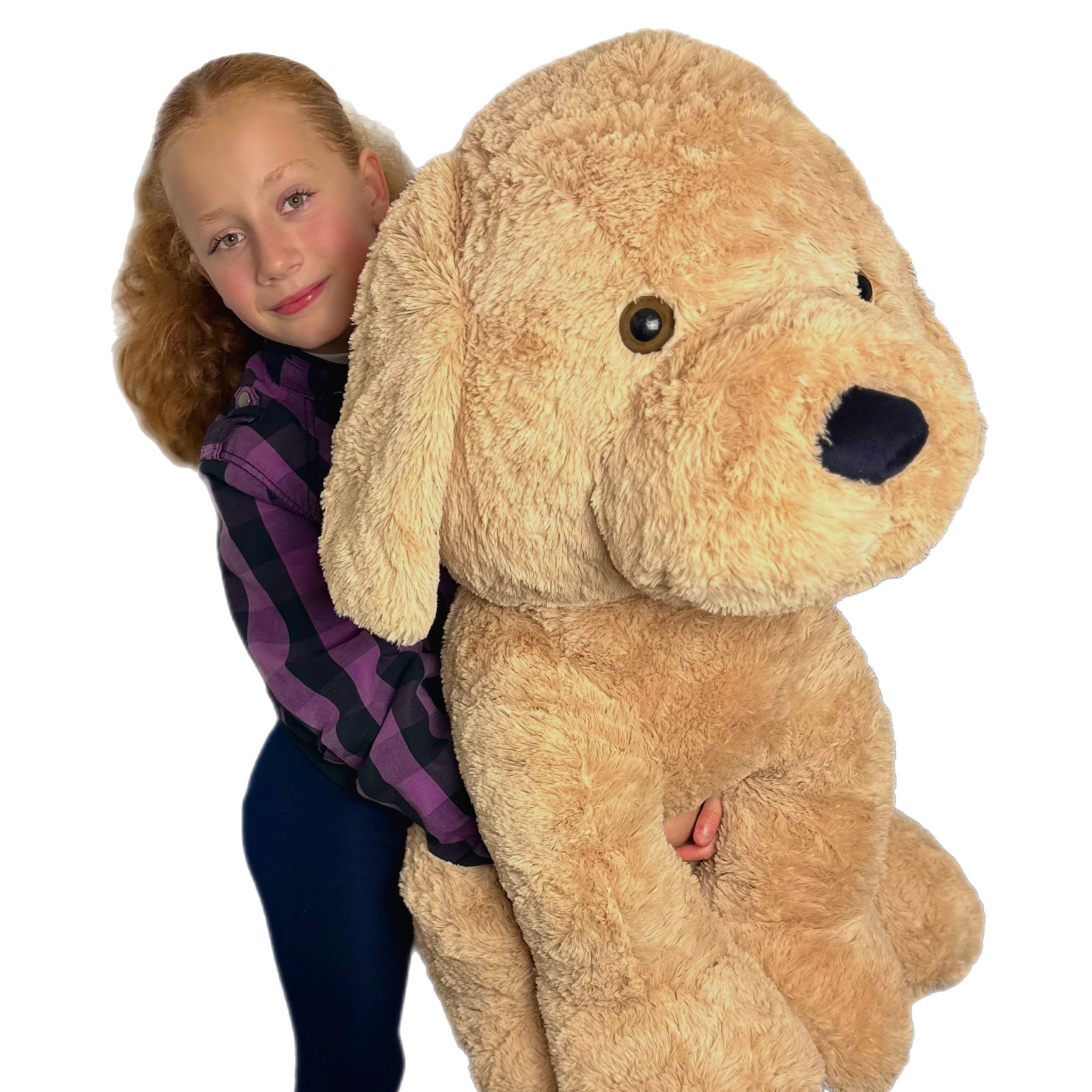 Extra Large Plush Dog, 80cm