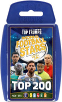 Top Trumps World Football Stars Top 200 Card Games Packs 1- 5