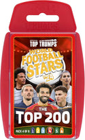 Top Trumps World Football Stars Top 200 Card Games Packs 1- 5