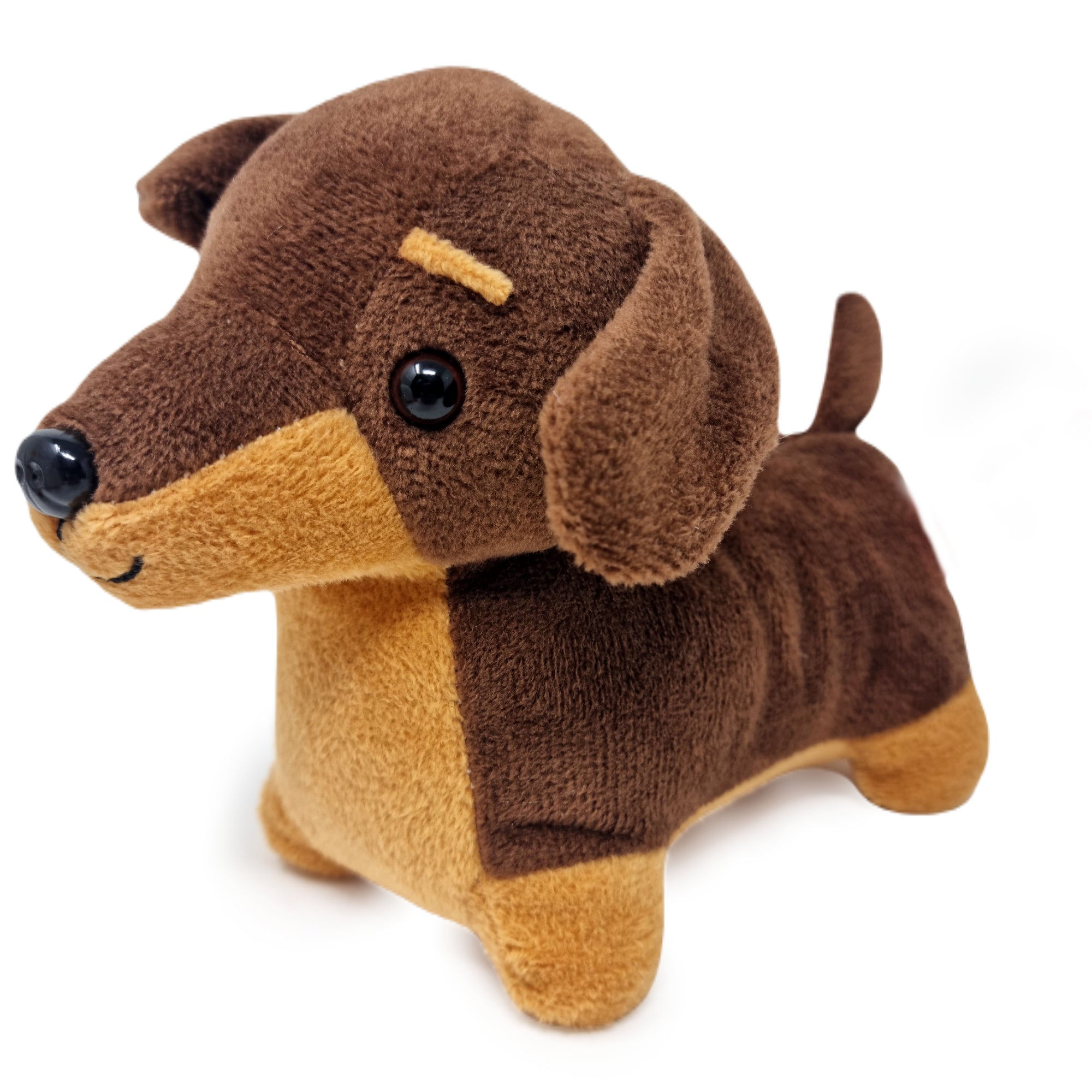 Sausage Dog Puppy Plush 14cm Set of 2