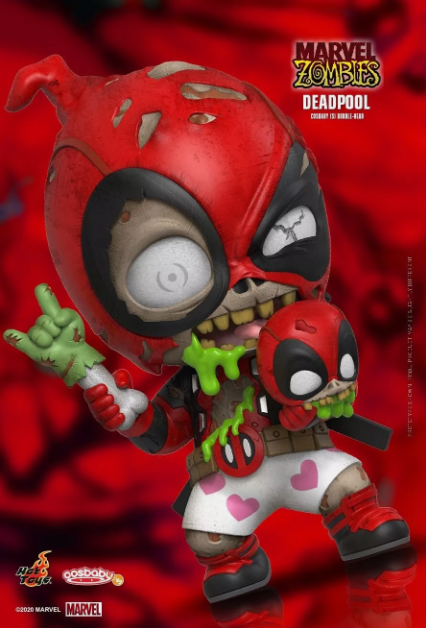 DEADPOOL Cosbaby Figure Hot Toys Japan Marvel Zombies Fan Gift