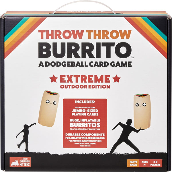 Outdoor Card Games for Adults Teens & Kids - Fun Family Games - A Dodgeball Card Game
