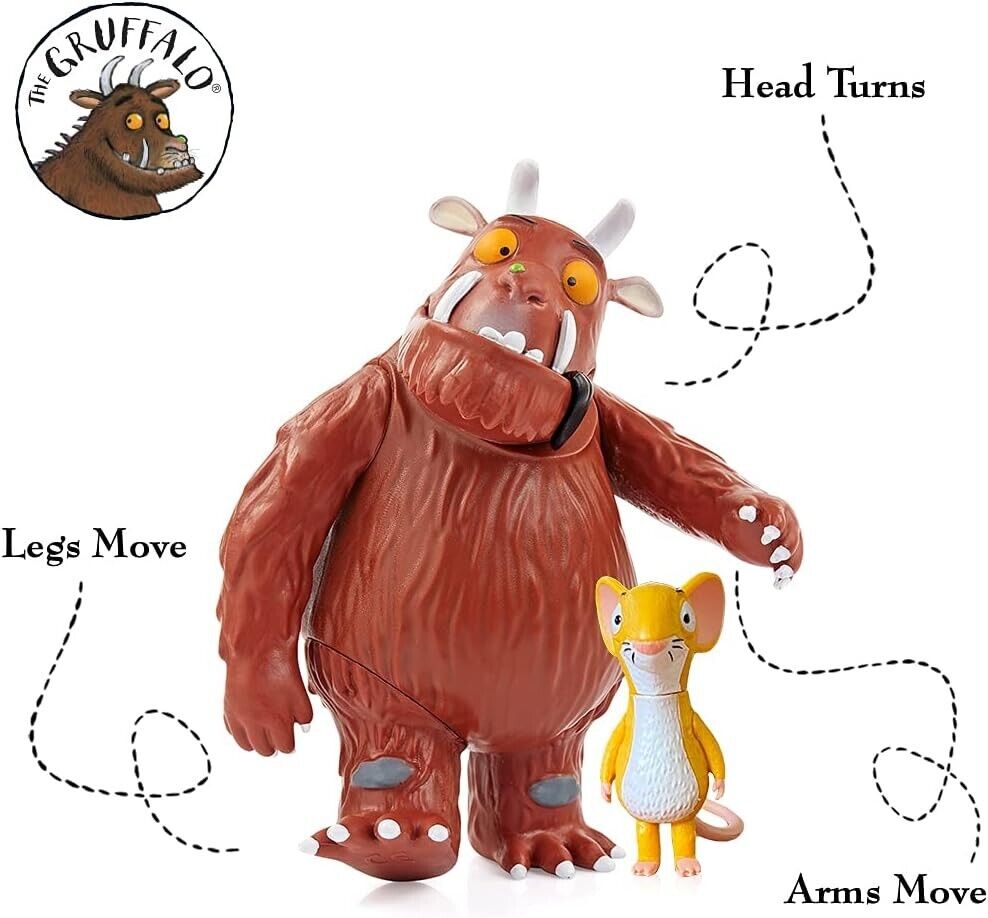 Gruffalo and Mouse Toy Twin Pack Figure Set JD-1004