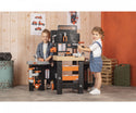 Smoby Black and Decker Kids Mega Centre Workbench with 95+ Accessorie