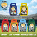 Top Trumps World Football Stars Top 200 Card Games Packs 1- 5