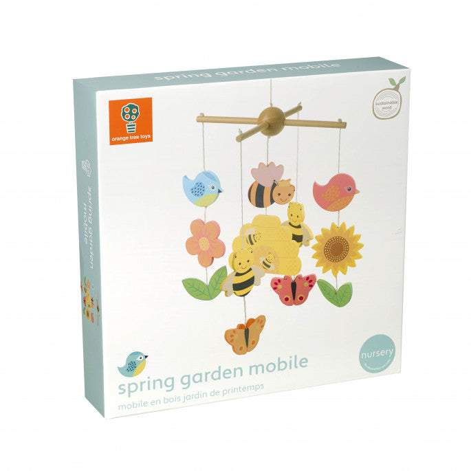 Wooden Spring Garden Mobile - 0