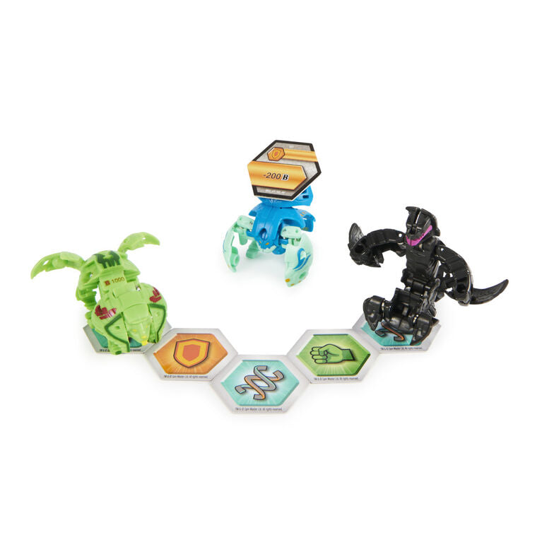 Bakugan Evolutions Starter Pack 3-Pack, Tretorous Ultra with Pharol and Neo Dragonoid