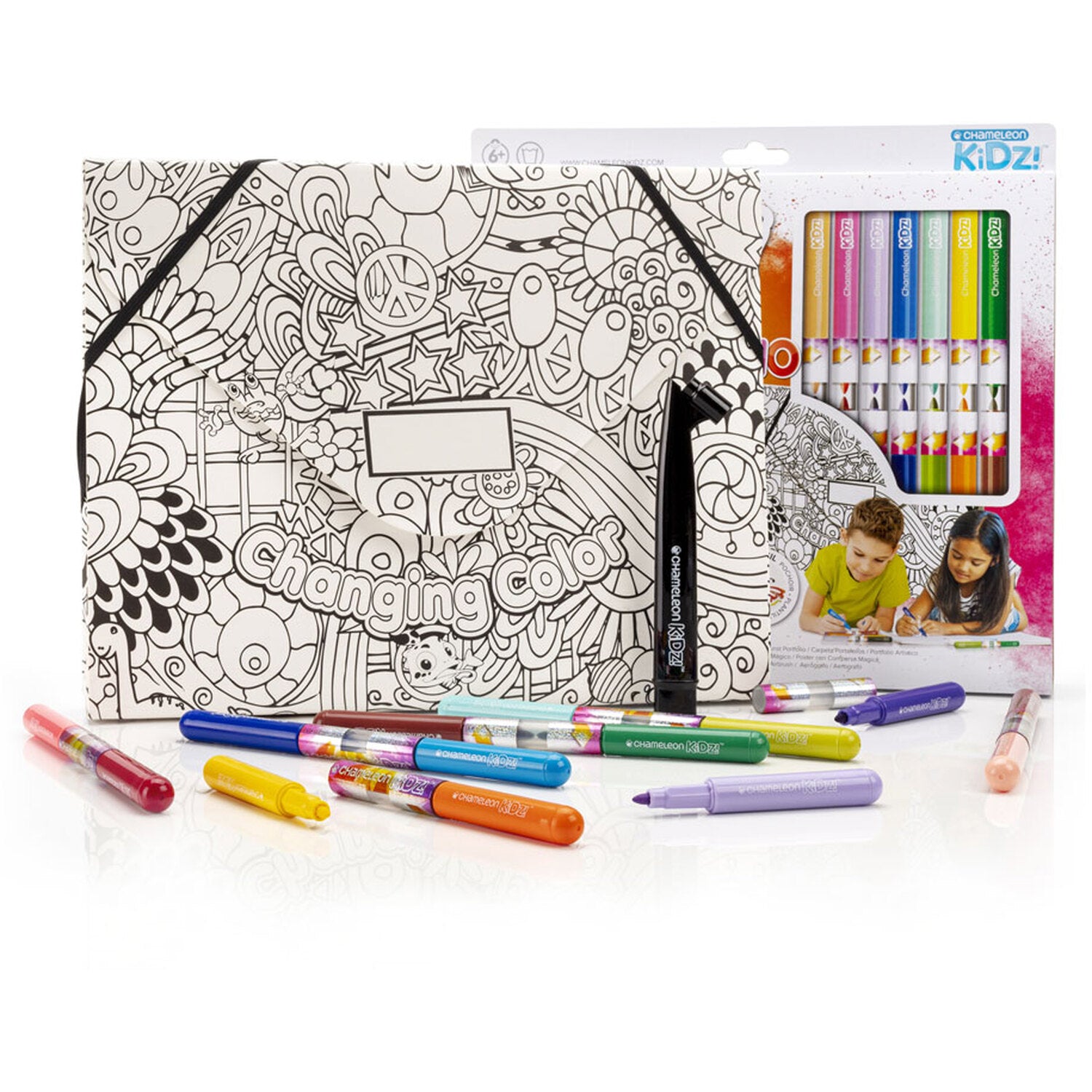 Chameleon Kidz Blendy Pens Blend & Spray Creativity Kits (4-24 Markers Kits)