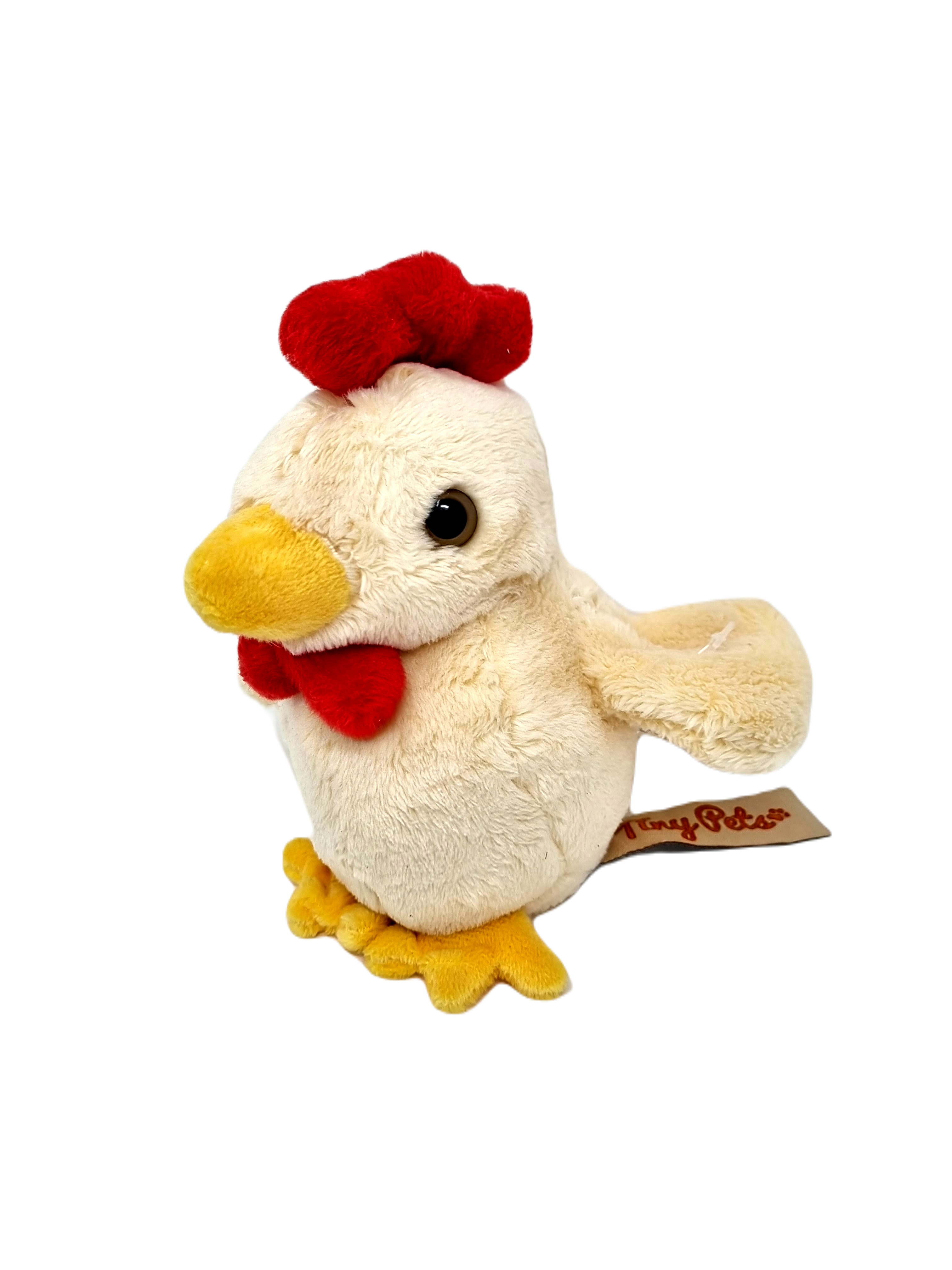 Tiny Pets Chicken Rooster Plush Soft Toy 12cm