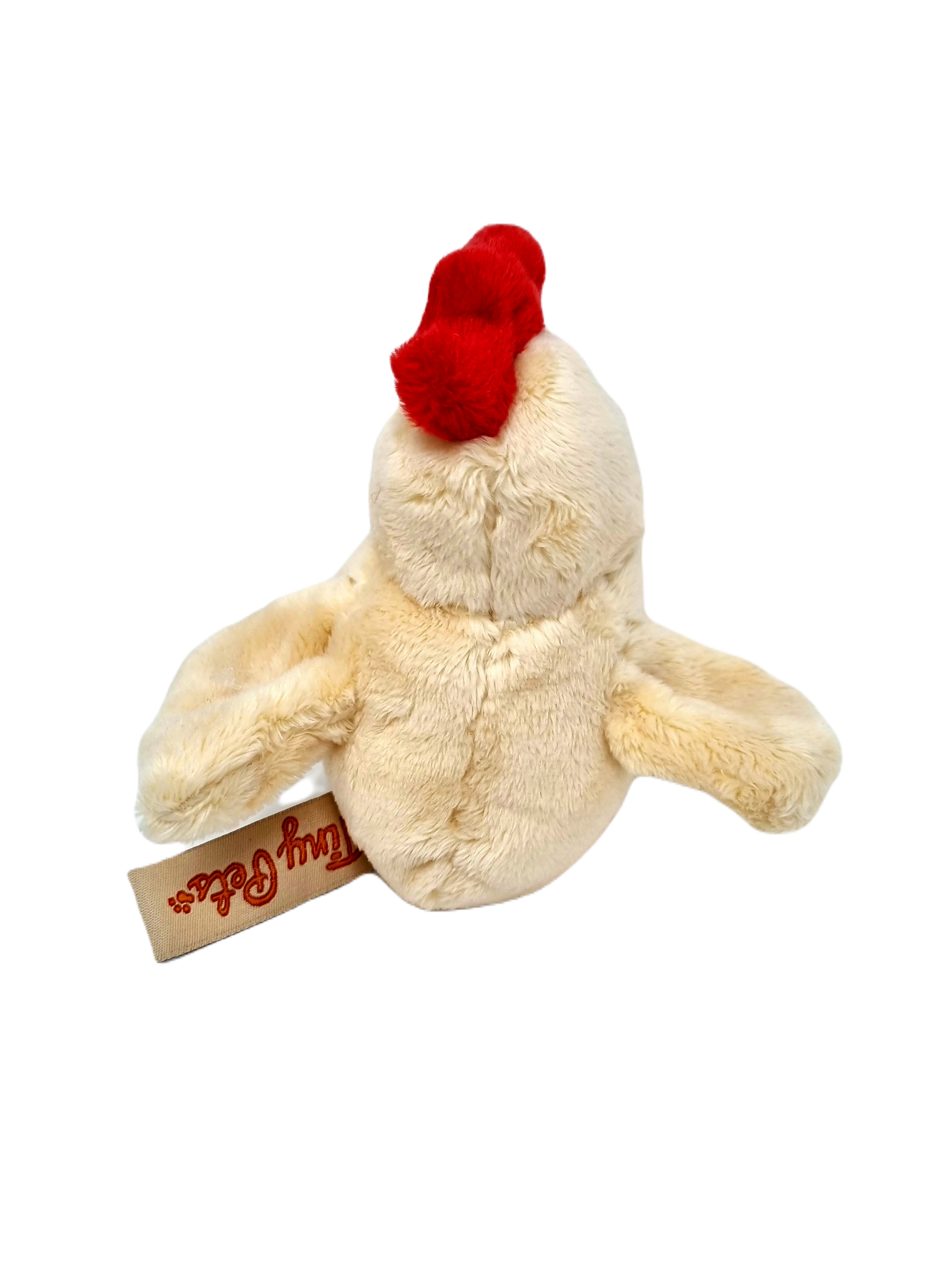 Tiny Pets Chicken Rooster Plush Soft Toy 12cm