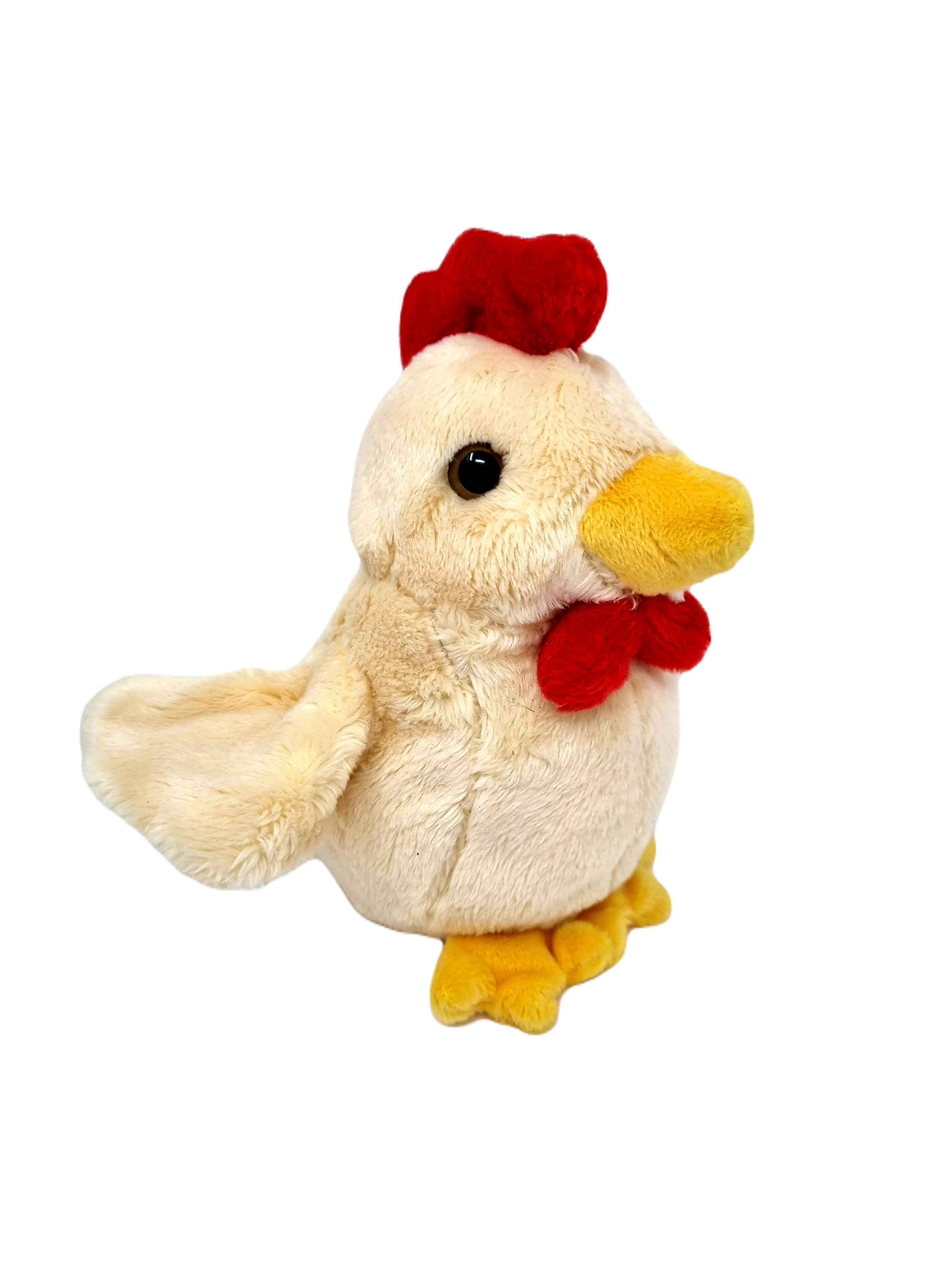 Tiny Pets Chicken Rooster Plush Soft Toy 12cm