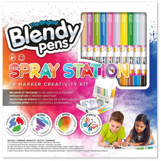 Chameleon Kidz Blendy Pens Blend & Spray Creativity Kits (4-24 Markers Kits)