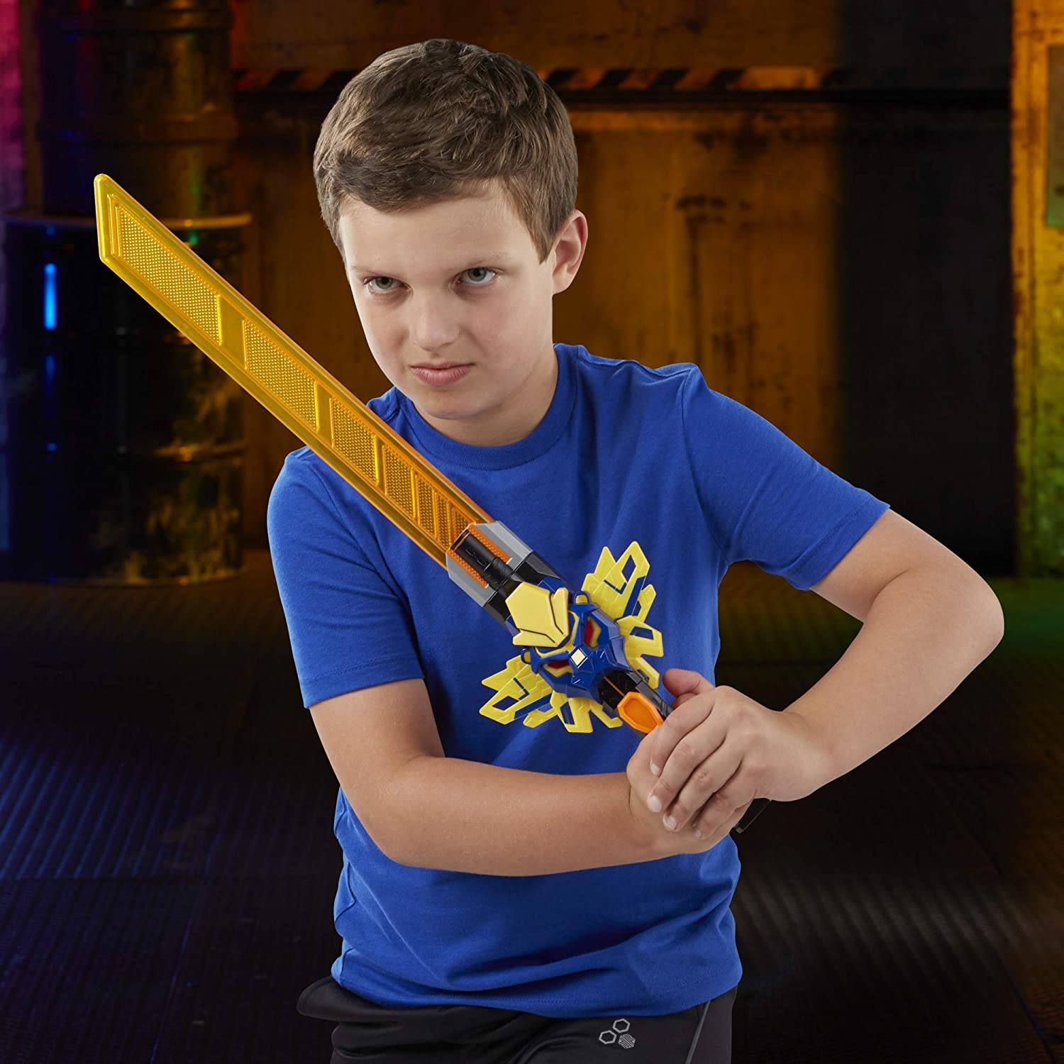 Power Rangers Beast Morphers Beast-X King Spin Saber Toy Roleplay Sword Inspired TV Show for Kids Ages 5 and Up