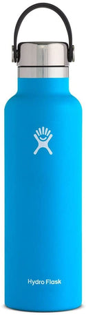 HYDRO FLASK - Water Bottle 621 ml (21 oz) - Vacuum Insulated Stainless Steel Water Bottle with Leak Proof Flex Cap