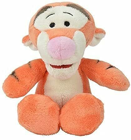 Disney Simba 6315875001 Winnie the Pooh Flopsies Soft Plus Toys - Tigger, Eeyore, Piglet, Pooh