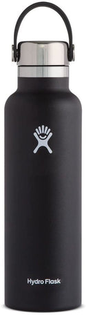 HYDRO FLASK - Water Bottle 621 ml (21 oz) - Vacuum Insulated Stainless Steel Water Bottle with Leak Proof Flex Cap