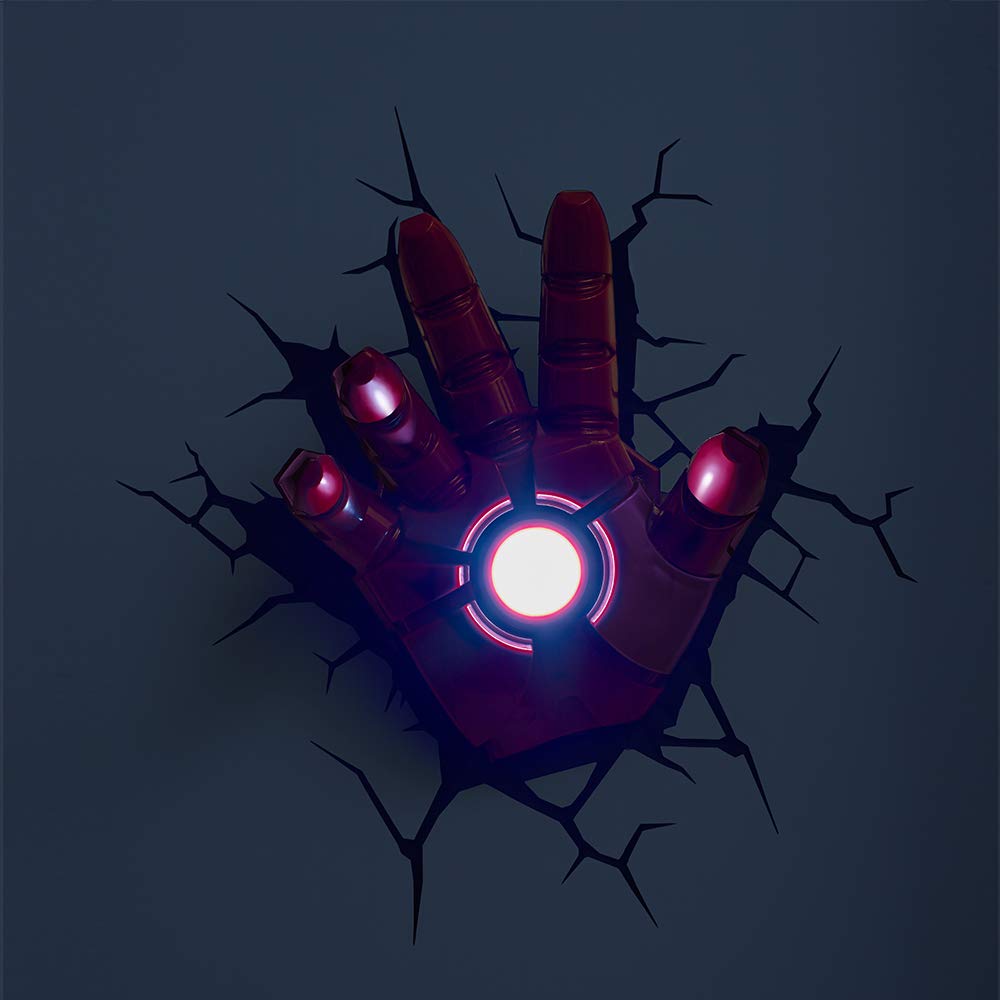 Marvel Iron Man 3D Wall Light