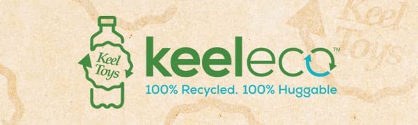 Keeleco 100% Recycled Plush Eco Toys (Orangutan)