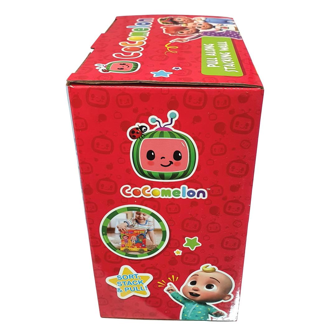 Cocomelon Pull Along Stacking Wall Cubes