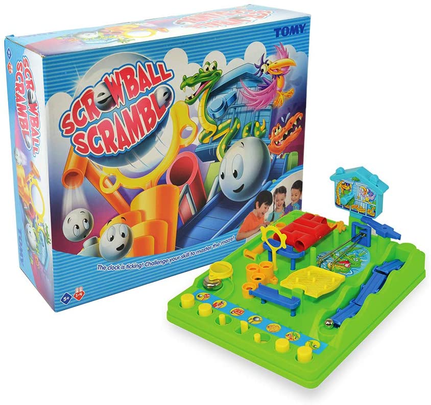 TOMY Screwball Scramble Level 1 Retro Game