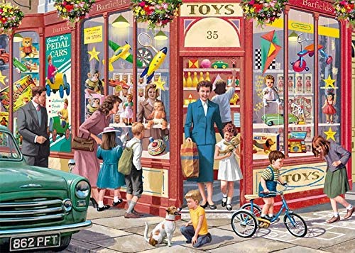 Jumbo 11284 Falcon de luxe - The Toy Shop 1000 piece Jigsaw Puzzle