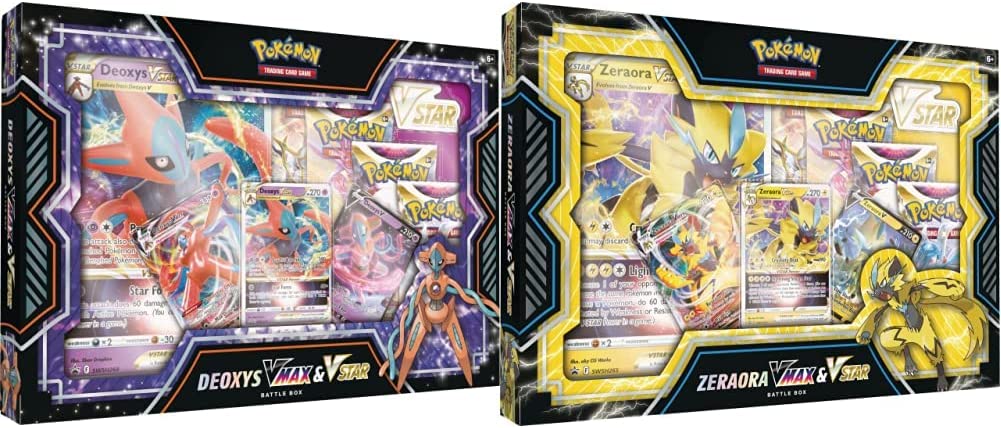 Pokémon Battle Box Deoxys & Battle Box Zeraora