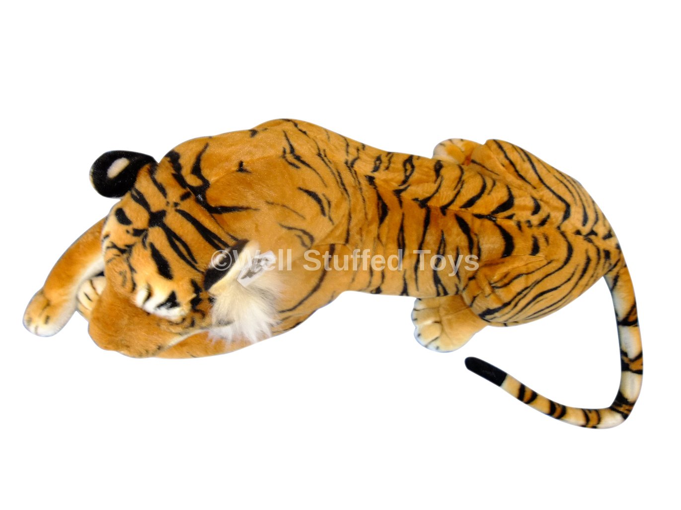 Deluxe Paws Large Brown Tiger Stuffed Soft Plush 160cm 63"