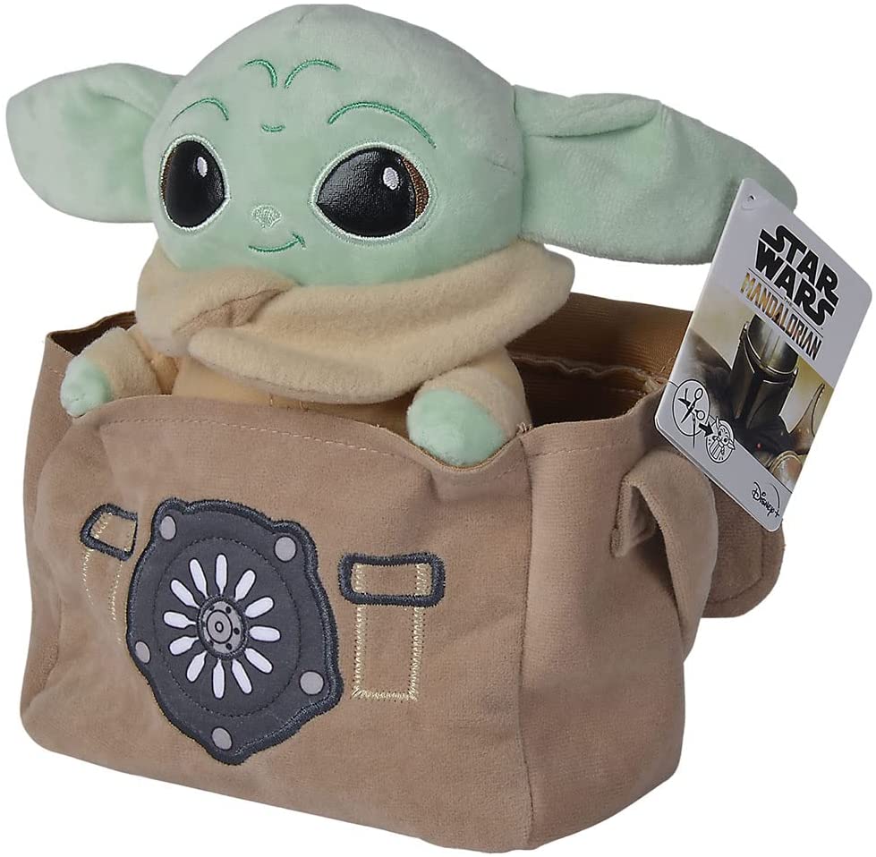 Simba Toys 651STA009 Baby Yoda The Mandalorian: The Child in Bag 20CM