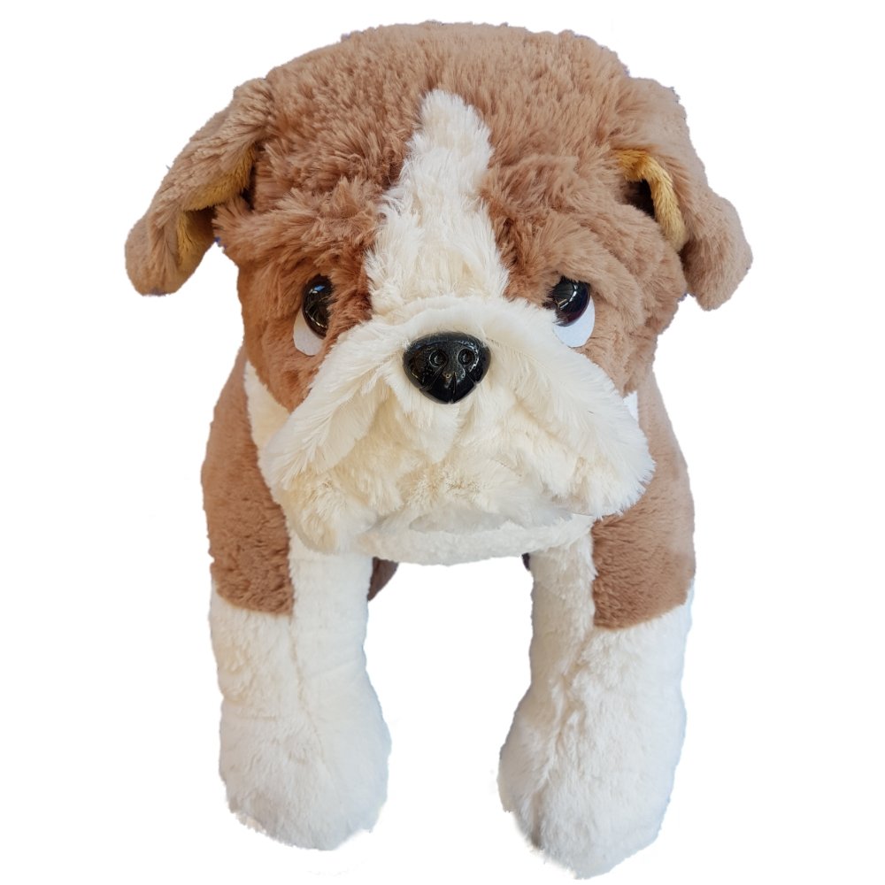 Deluxe Paws Extra Large Bulldog Plush Soft Toy 65cm