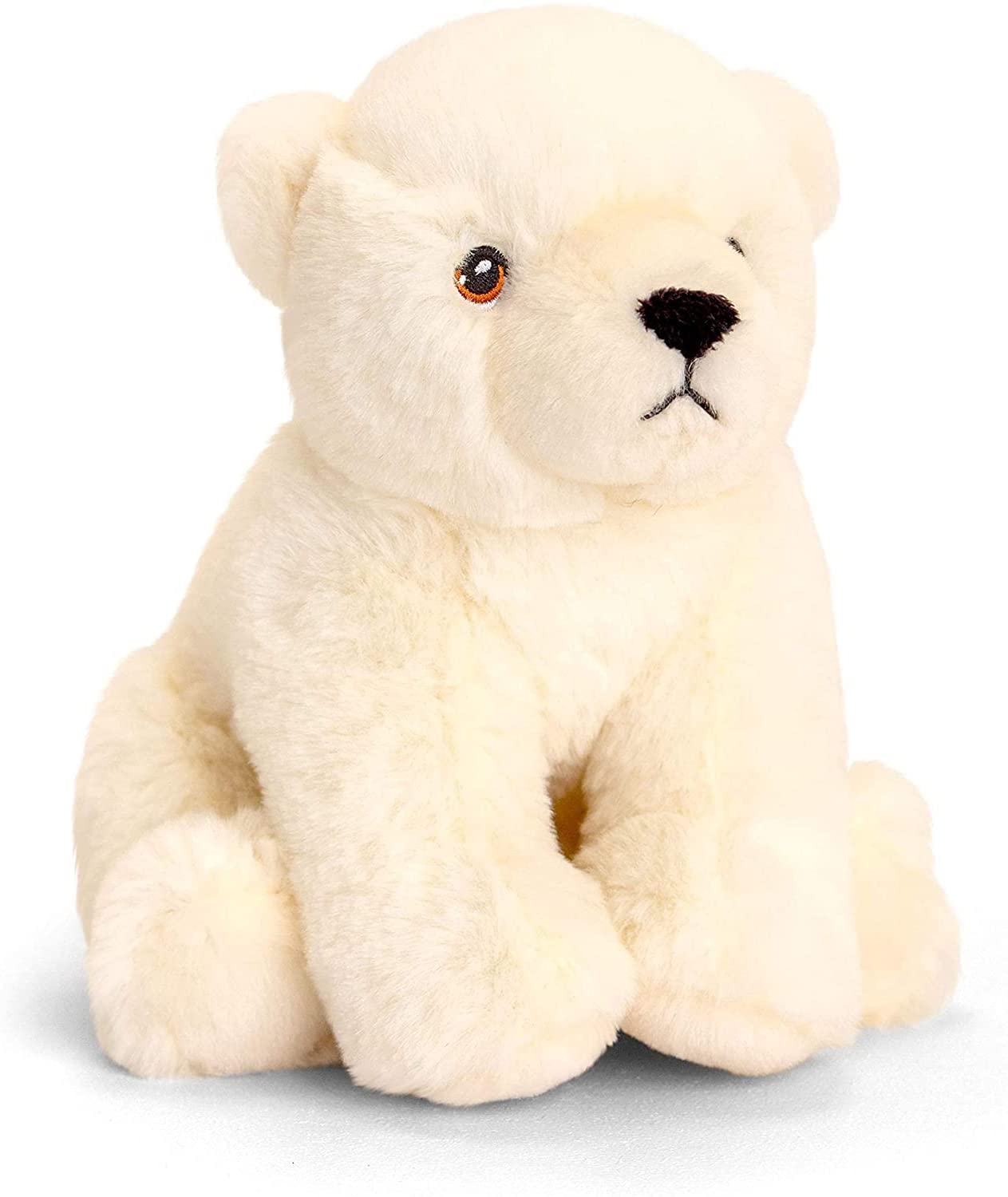 Polar Bear Plush Toy 100% Recycled Eco Keeleco SE6120