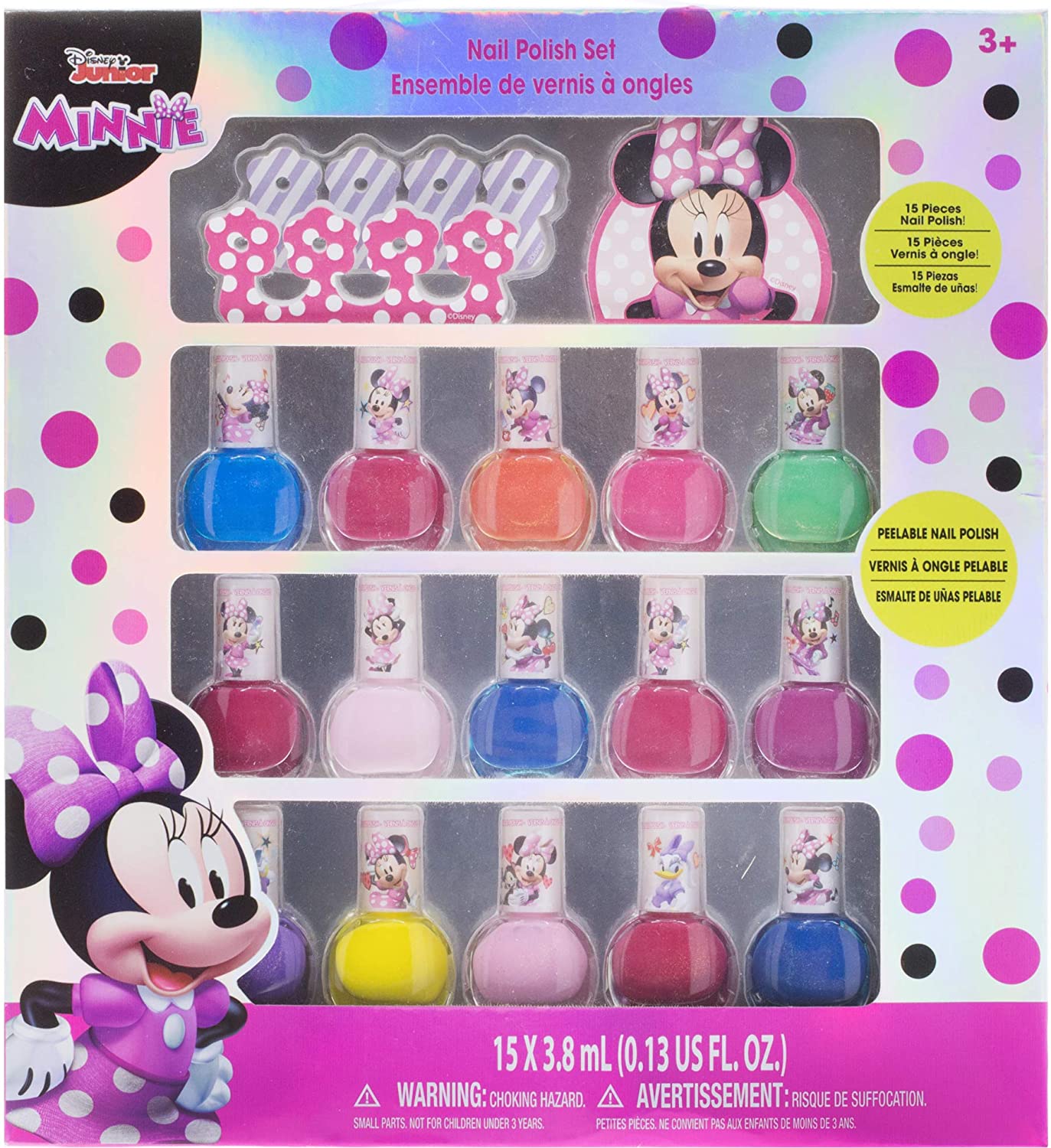 Townley Girl Peel-Off Nail Polish Activity Sets for Girls