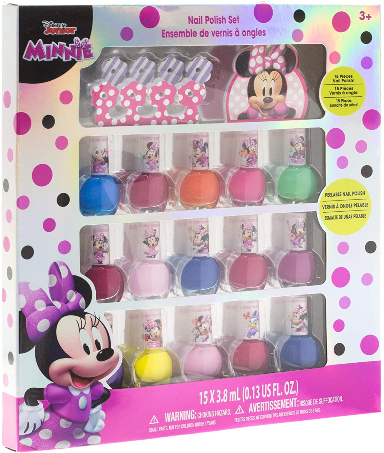 Townley Girl Peel-Off Nail Polish Activity Sets for Girls