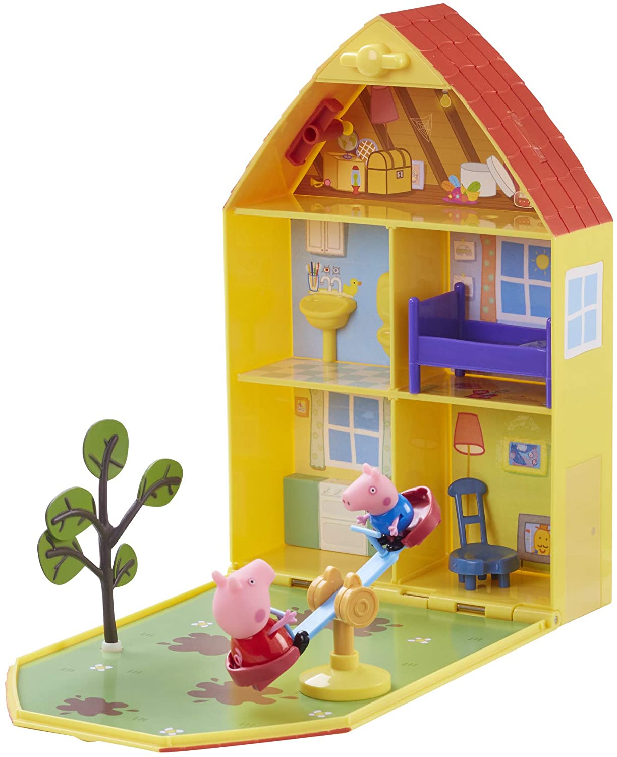 Peppa Pig - The House of Peppa with Garden and 2 Characters - 0