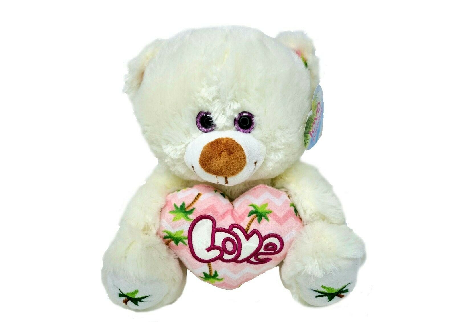 Valentines Love Bear Plush Soft Toy Teddy 12" - 0