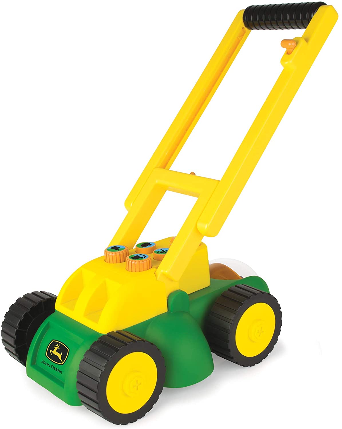 TOMY 35060 John Deere Electronic Lawn Mower, Toy for Kids, Green