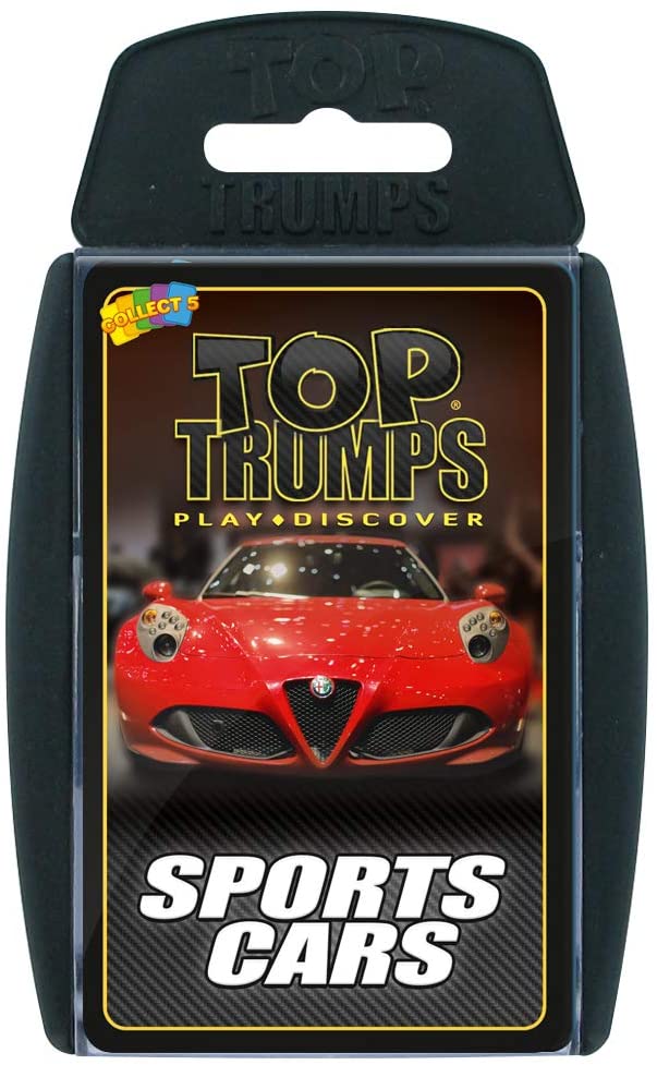 Sports Cars Top Trumps Card Game