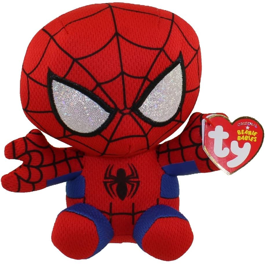 TY 41188 Spider-Man Reg Spiderman-Marvel-Beanie, Multicolored