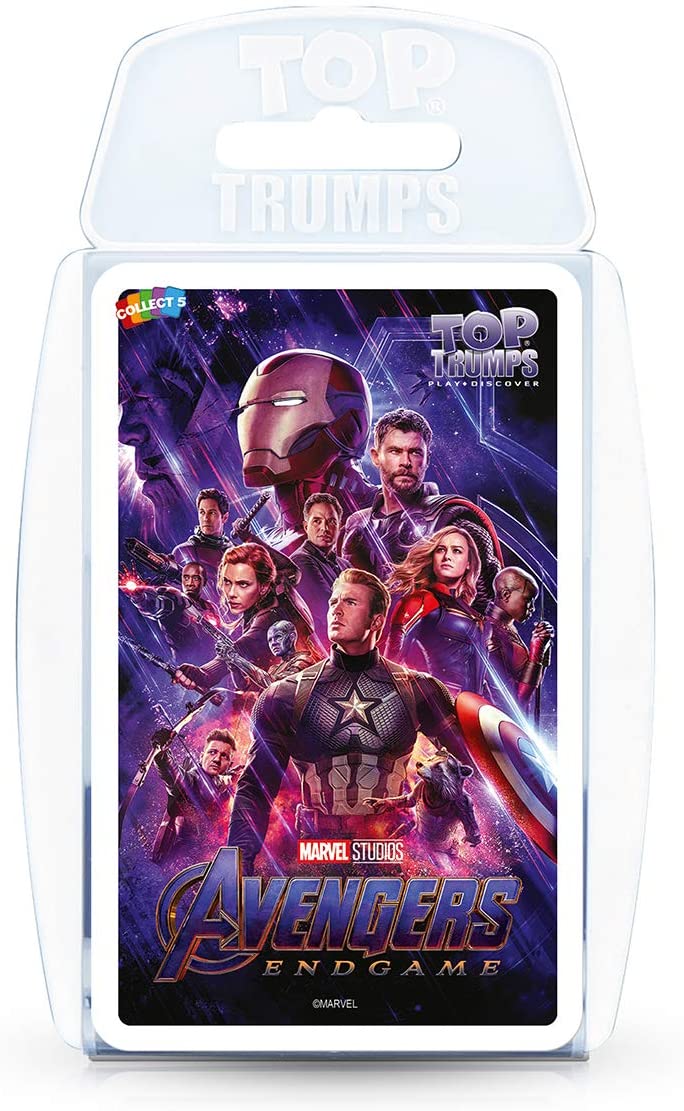 Marvel Avengers Endgame Top Trumps Card Game