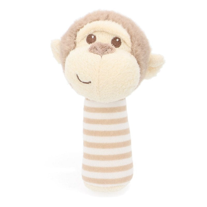 Keel Toys Keeleco 100% Recycled Baby Marcel Monkey Themed Blankets, Rattles, Plush Toys