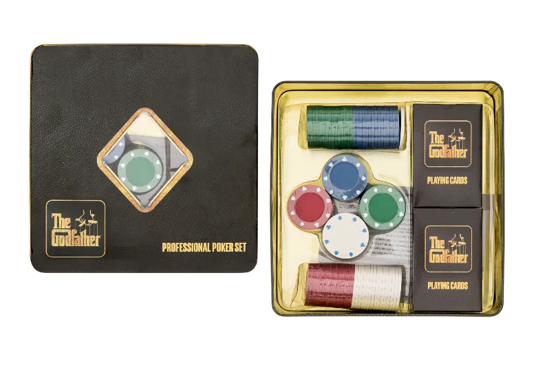 The Godfather Themed Poker Gift Set