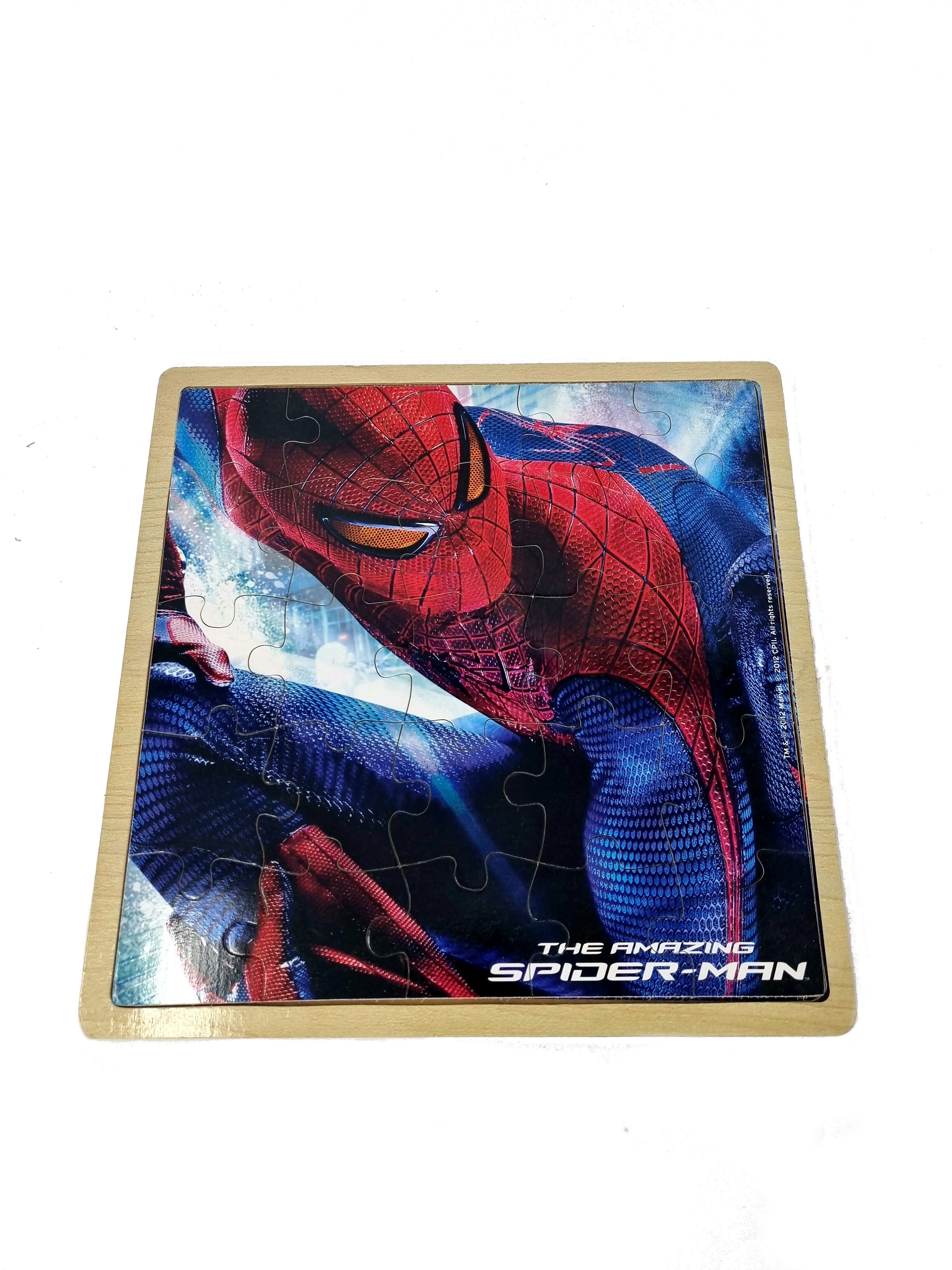 The Amazing Spiderman and Timber Wolf & The Eanling Wooden Puzzle Set