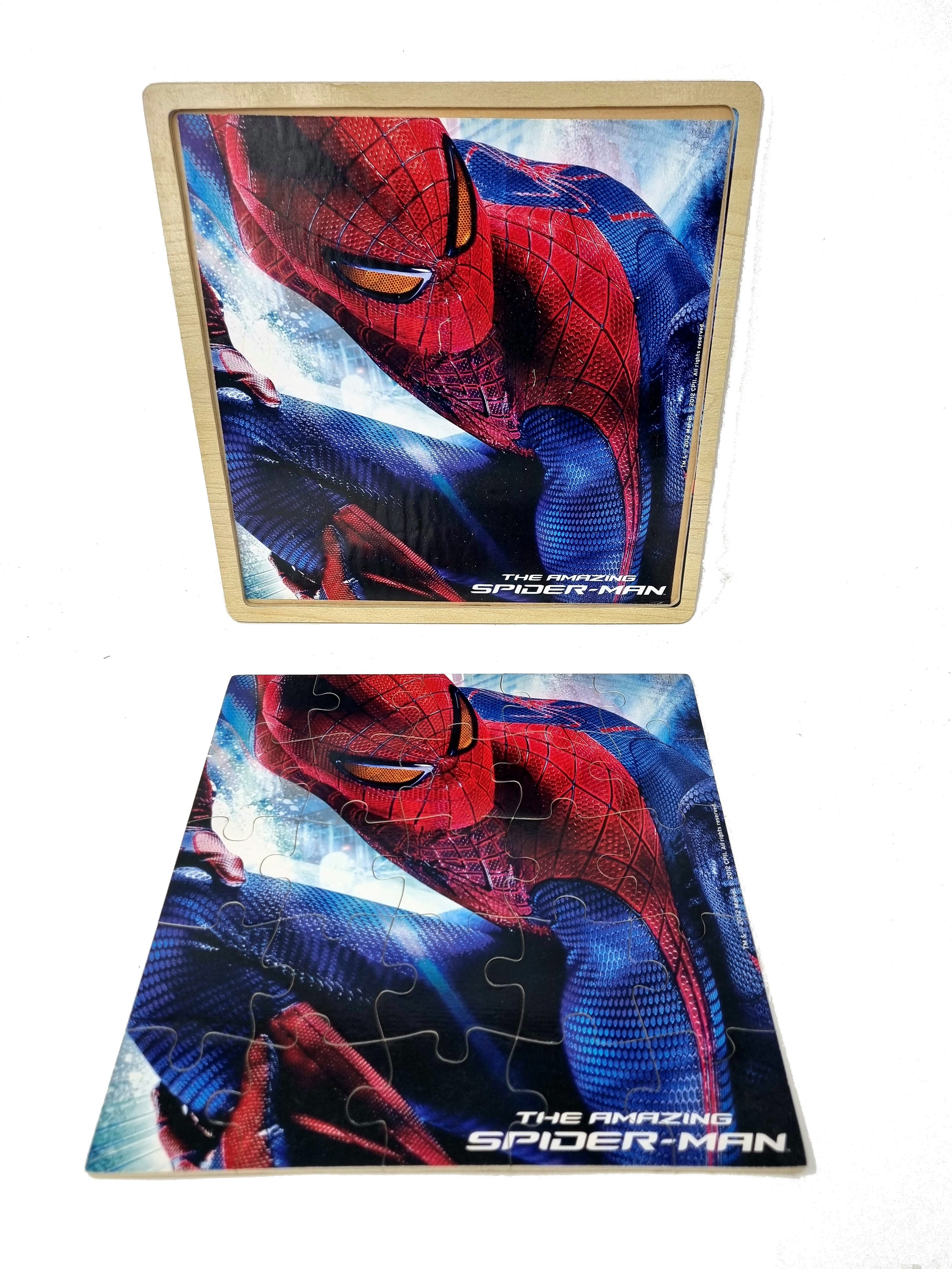 The Amazing Spiderman and Timber Wolf & The Eanling Wooden Puzzle Set